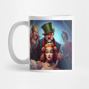 Clowns in the Big top Mug